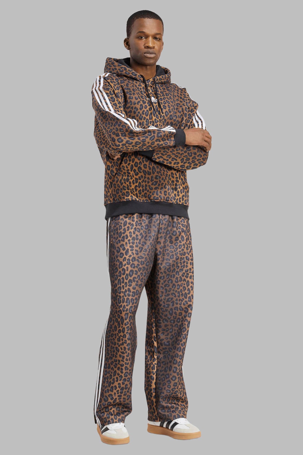 adidas Originals Firebird regular fit joggingbroek - bruin