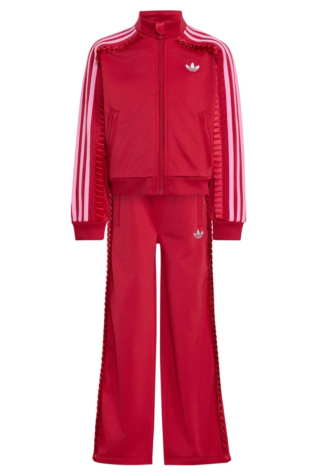 adidas Originals Firebird trainingspak - rood