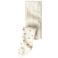 LIL' ATELIER BABY NBFREBA jacquard maillots met hartjes - ecru/oudroze