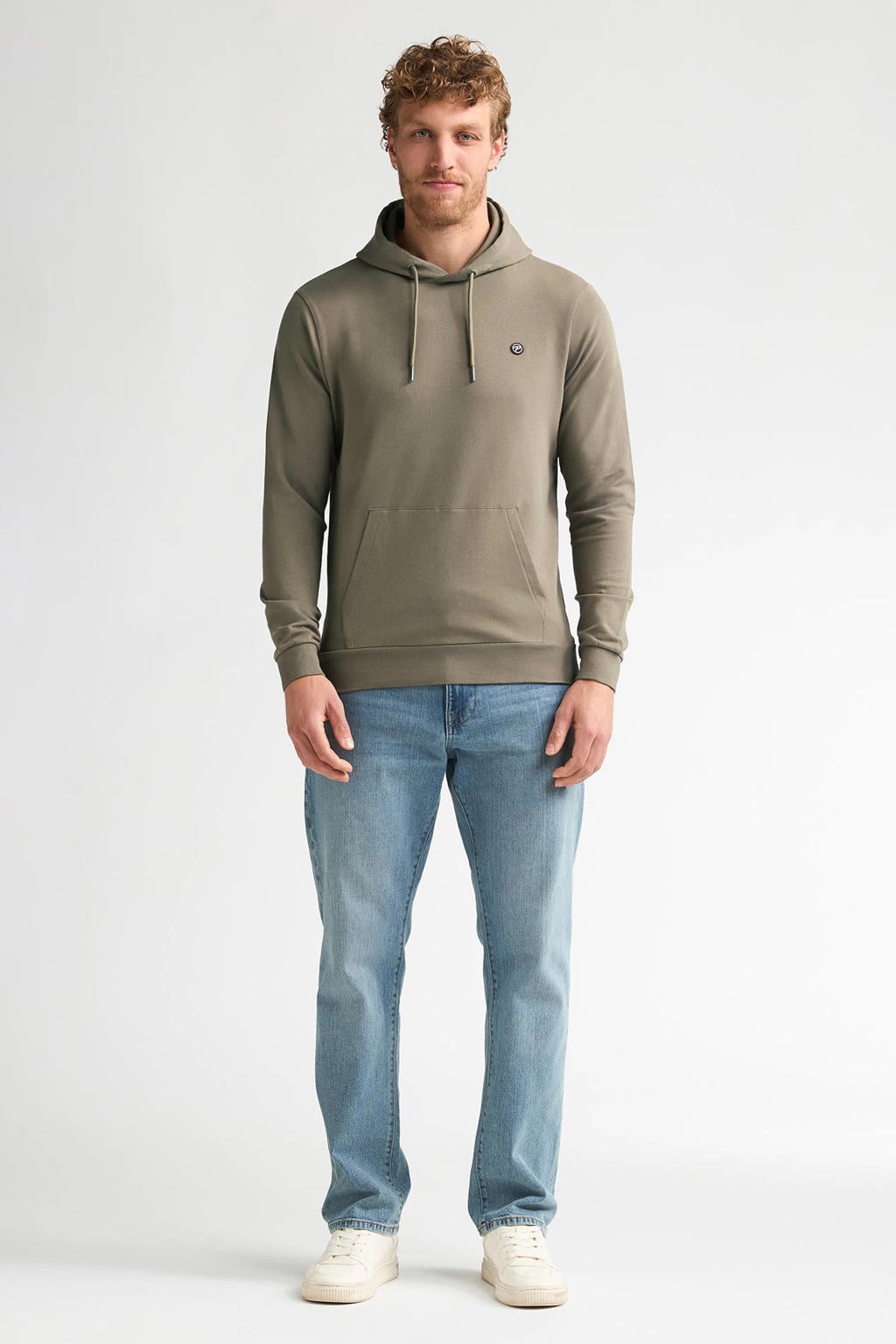 Petrol Industries regular fit hoodie - groen
