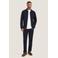 Dstrezzed regular fit overshirt - donkerblauw