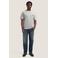 Dstrezzed relaxed fit T-shirt met backprint - grijs