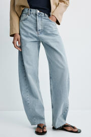 thumbnail: Mango barrel jeans - lichtblauw