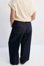 thumbnail: Mango wide leg jeans - donkerblauw