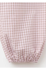 thumbnail: Mango barrel geruite broek - lichtroze