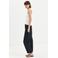 Mango barrel broek - blauw