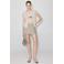 Mango geruite skort - beige