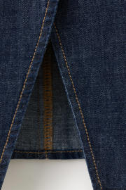 thumbnail: Mango denim gilet - donkerblauw