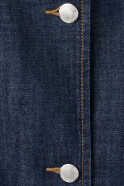 thumbnail: Mango denim gilet - donkerblauw