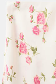 thumbnail: Mango gebloemde midi rok - ecru