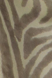 thumbnail: Mango midi jurk met zebraprint - lichtgrijs