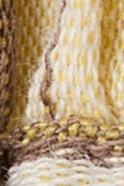 thumbnail: Mango geruite top - lichtgeel