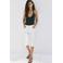 Mango top met stippen - zwart