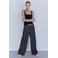 Mango wide leg jeans - donkerblauw