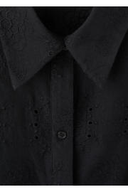 thumbnail: Mango blouse met broderie - zwart