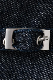 thumbnail: Mango denim skort - donkerblauw