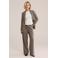 WE Fashion regular fit geruite blazer - bruin