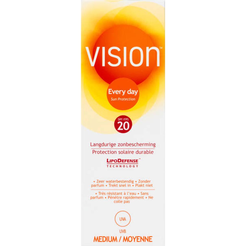 Vision Zonnebrand SPF20