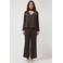 YAS regular fit casual broek - bruin