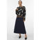 VERO MODA gebreide trui met panterprint - bruin