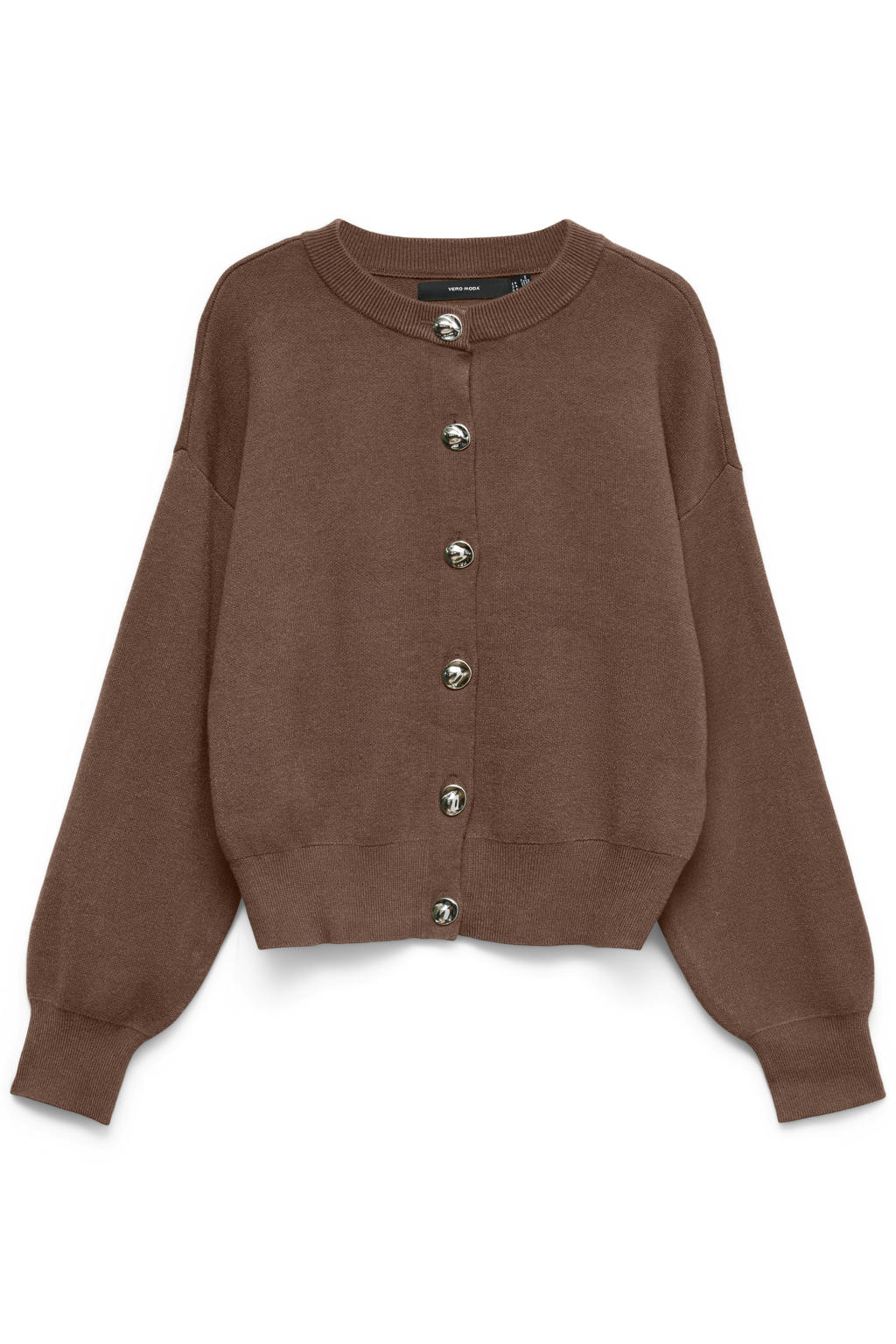 VERO MODA gebreide vest - bruin
