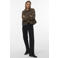 VERO MODA jas met panterprint - bruin