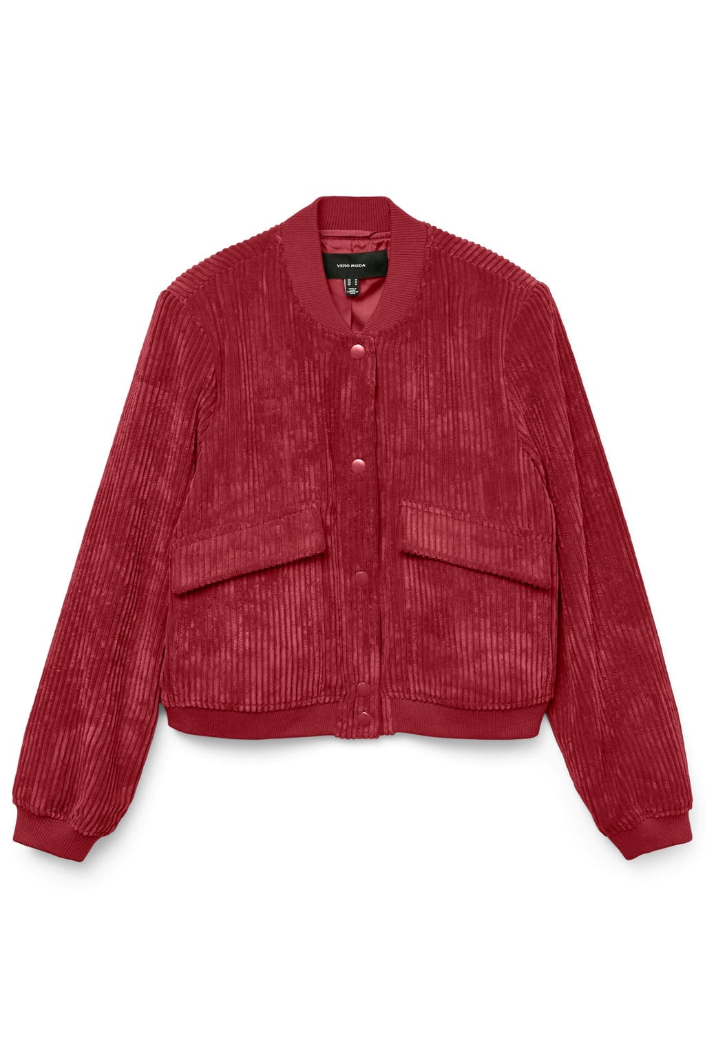 VERO MODA corduroy jas - rood