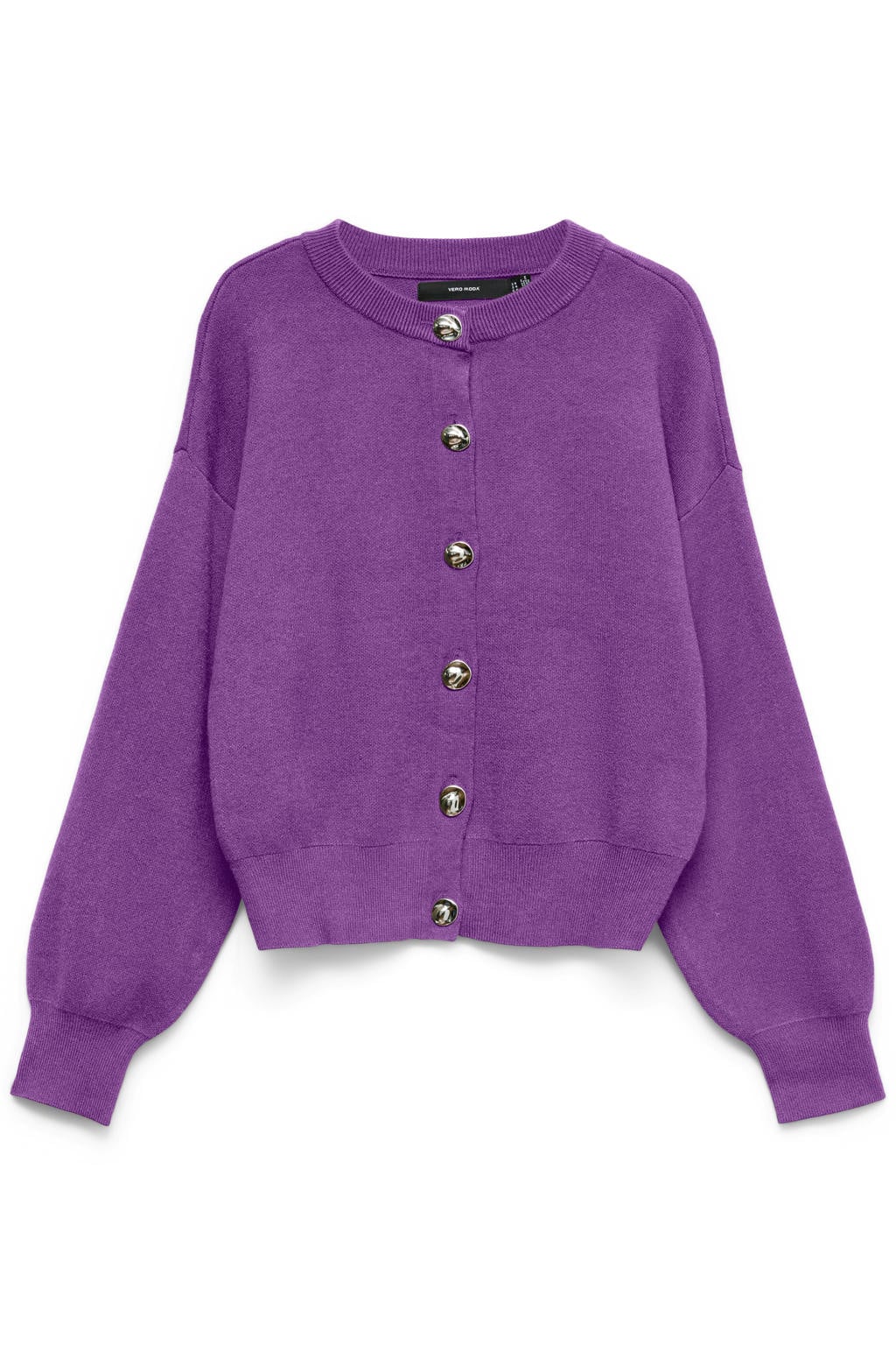 VERO MODA gebreid vest - paars