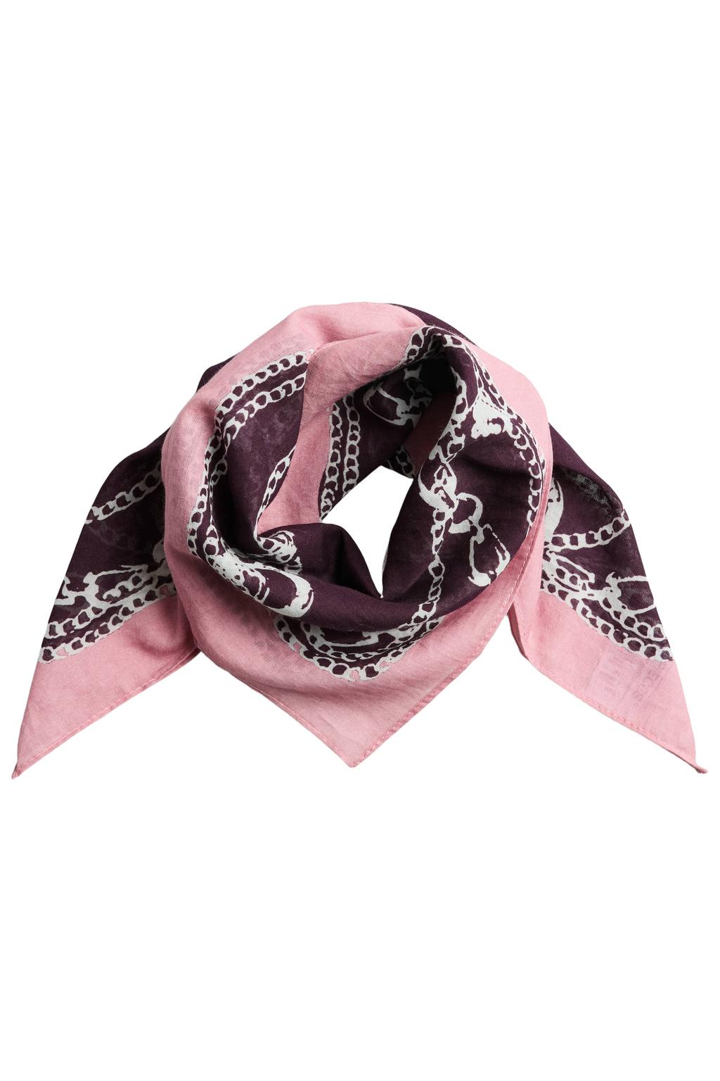 PIECES bandana PCJOLANDA bordeauxrood
