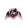 PIECES bandana PCJOLANDA bordeauxrood