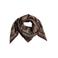 PIECES bandana PCJOLANDA bruin