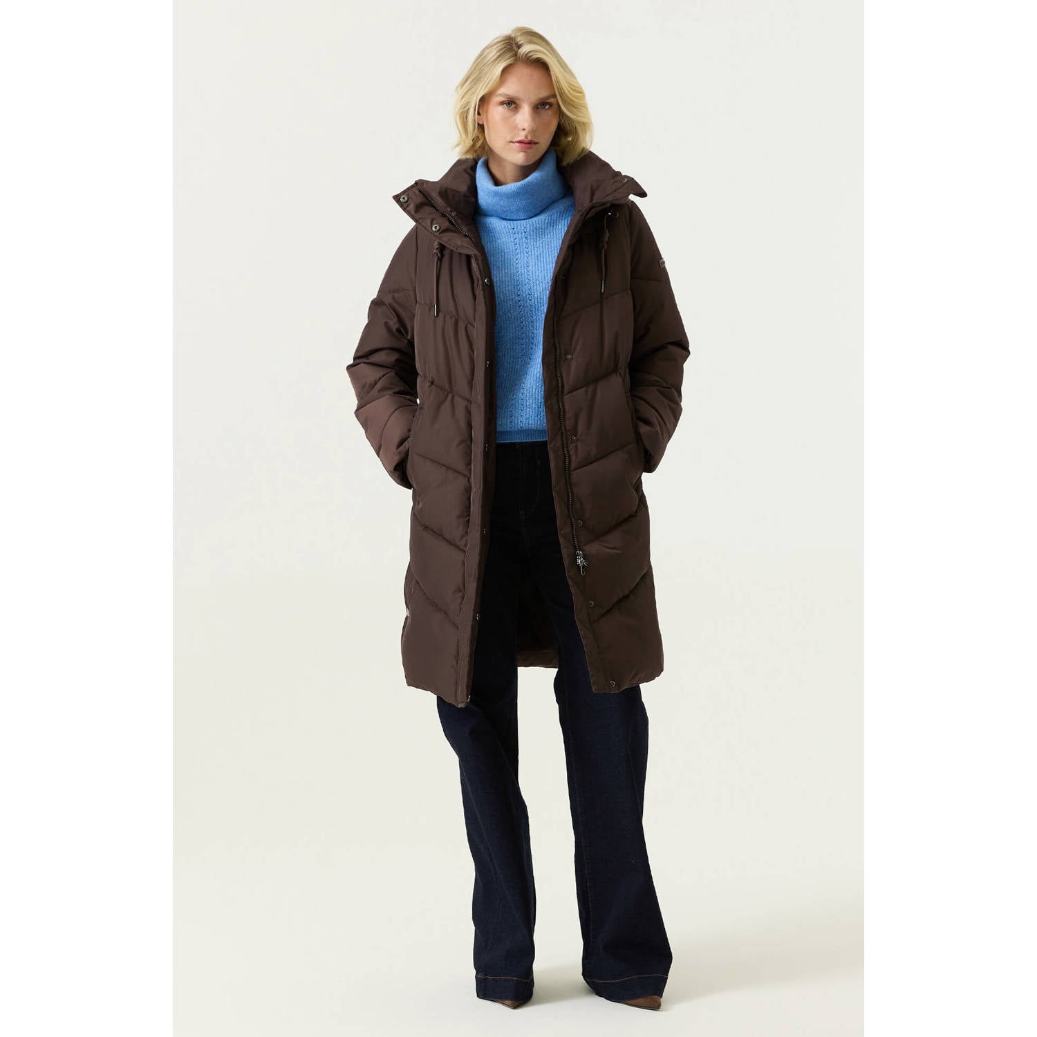 Garcia winterjas bruin