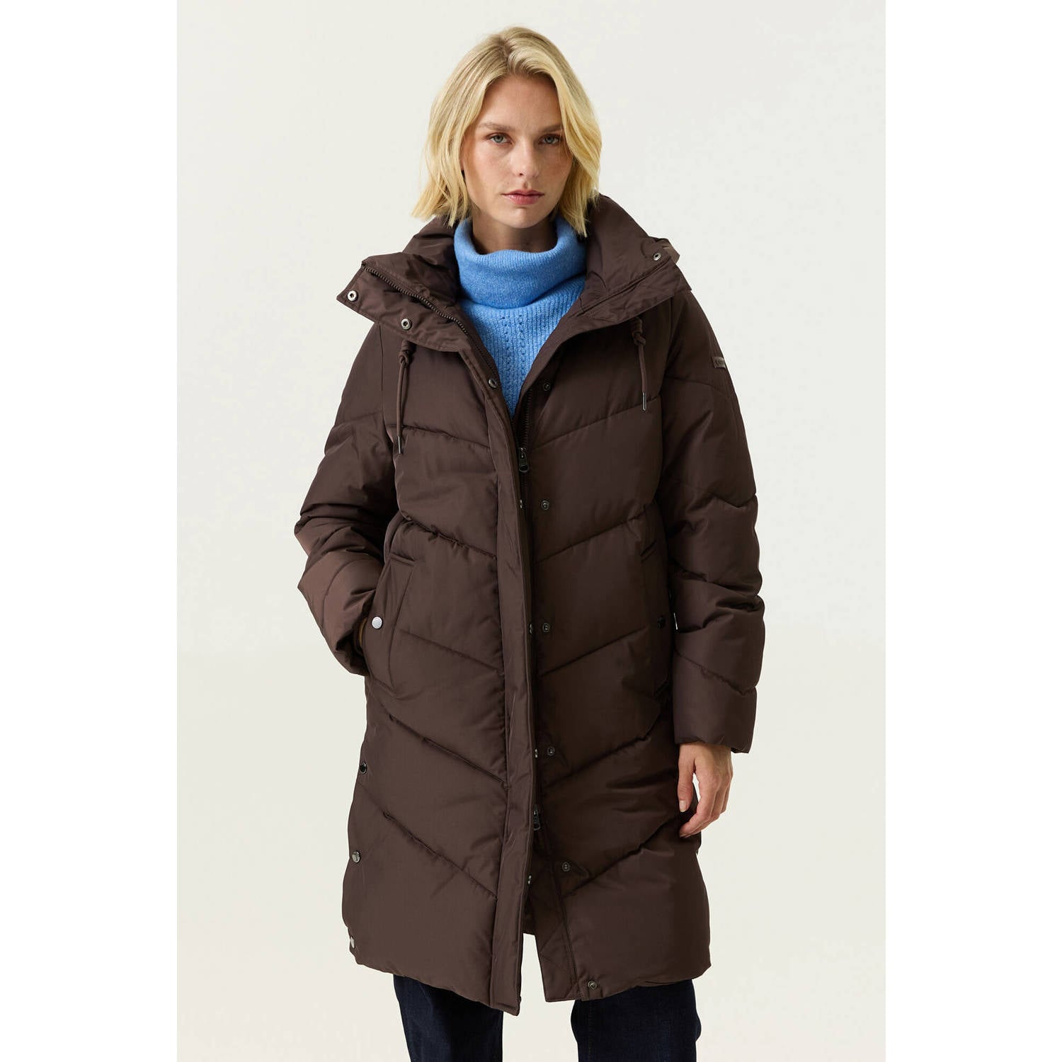 Garcia winterjas bruin