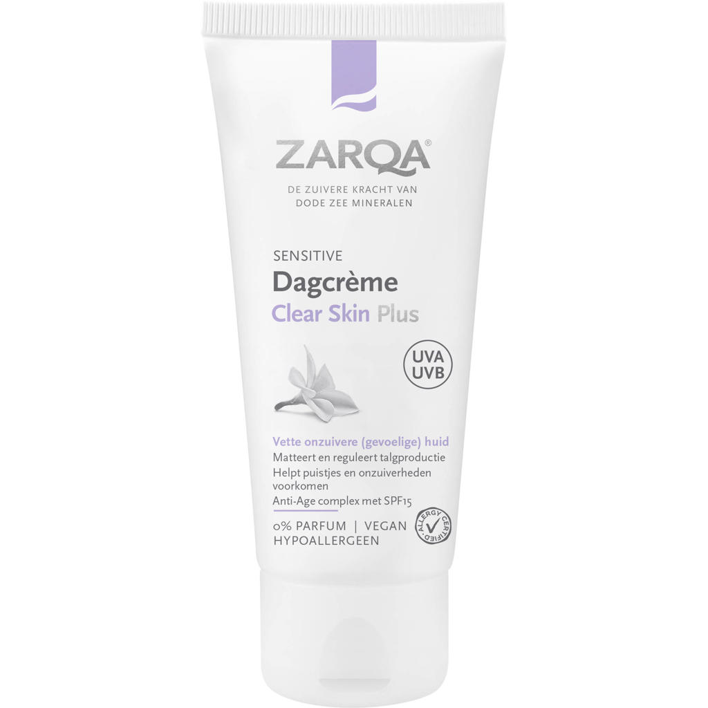 ZARQA Sensitive Dagcrème Clear Skin Plus 50 ml