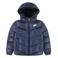 Nike katoenen gewatteerde jas - donkerblauw