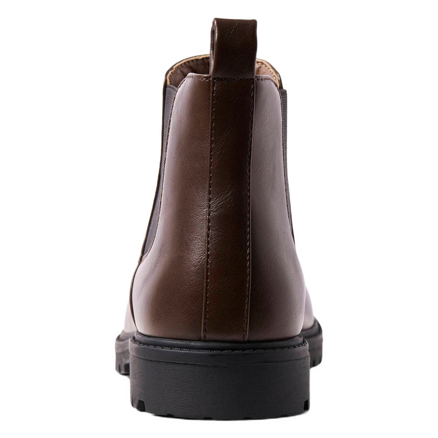 JACK & JONES Jfwduneland imitatieleren chelsea boots bruin