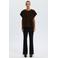 Selected Women teddy gilet - donkerbruin