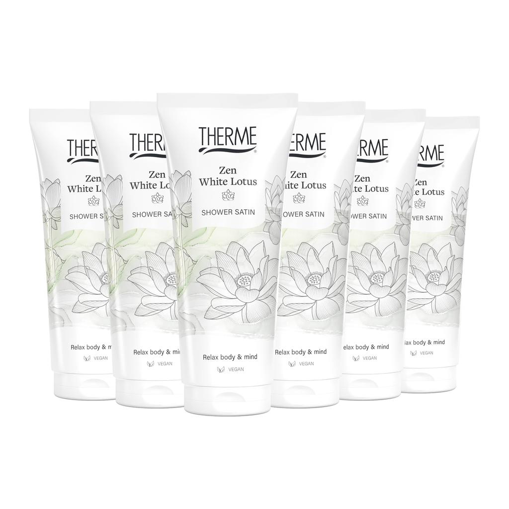 Therme Zen White Lotus douchegel - 6 x 200ml