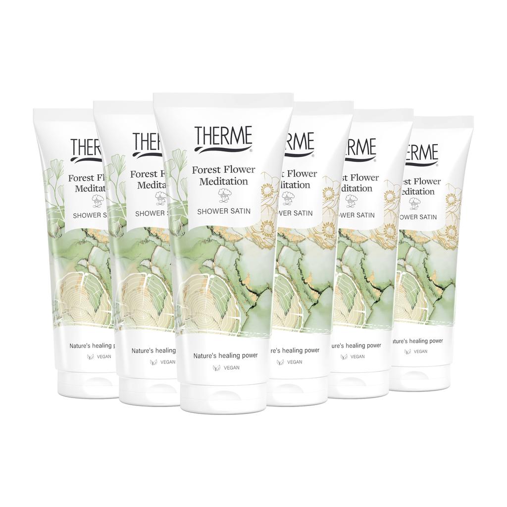 Therme Forest Flower Meditation douchegel - 6 x 200ml