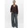 OBJECT gebloemde blouse met borduursels - bruin
