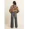 Expresso viscose blouse met print - meerkleurig