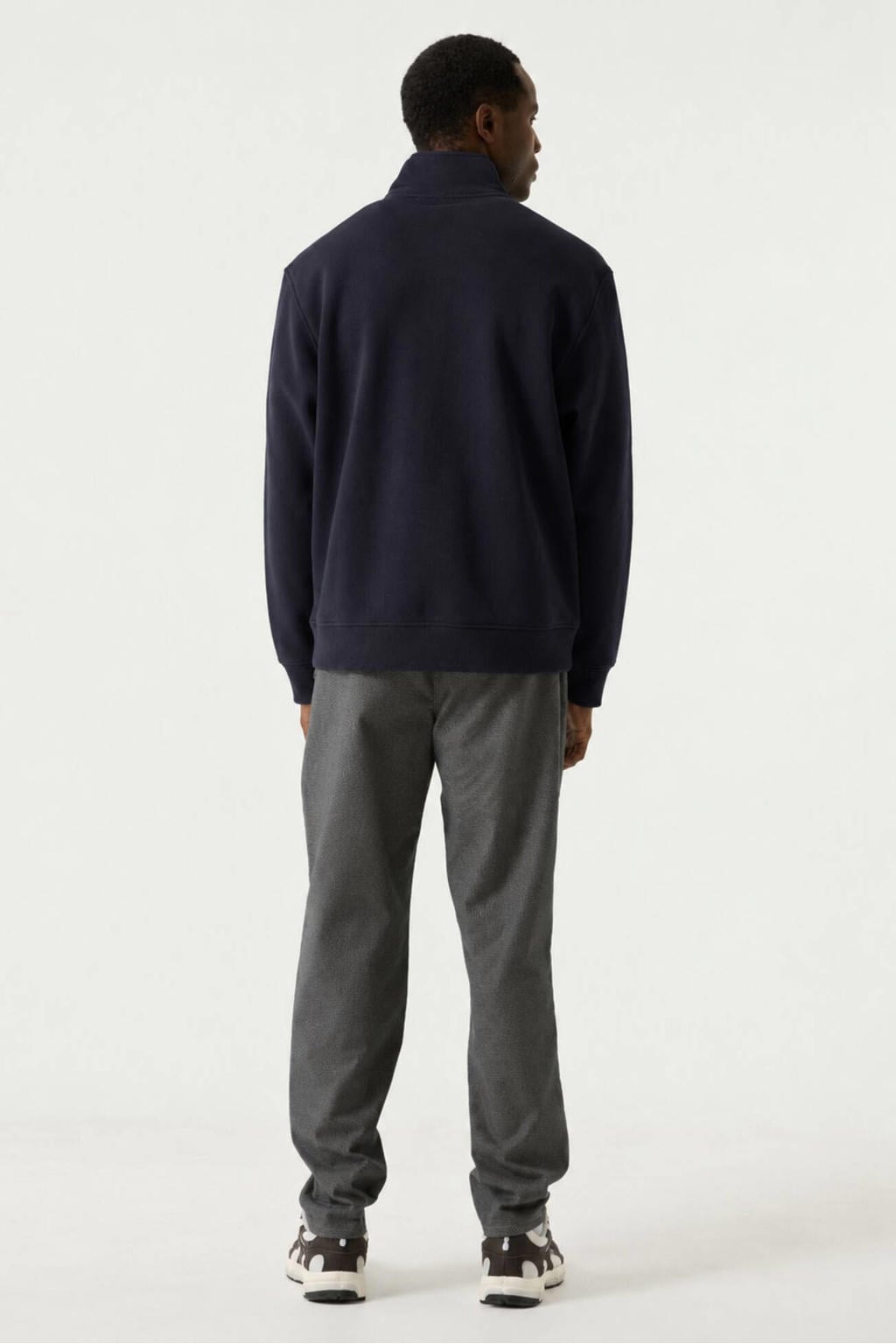 Garcia relaxed fit sweater - donkerblauw