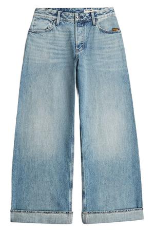wide leg jeans - light blue denim