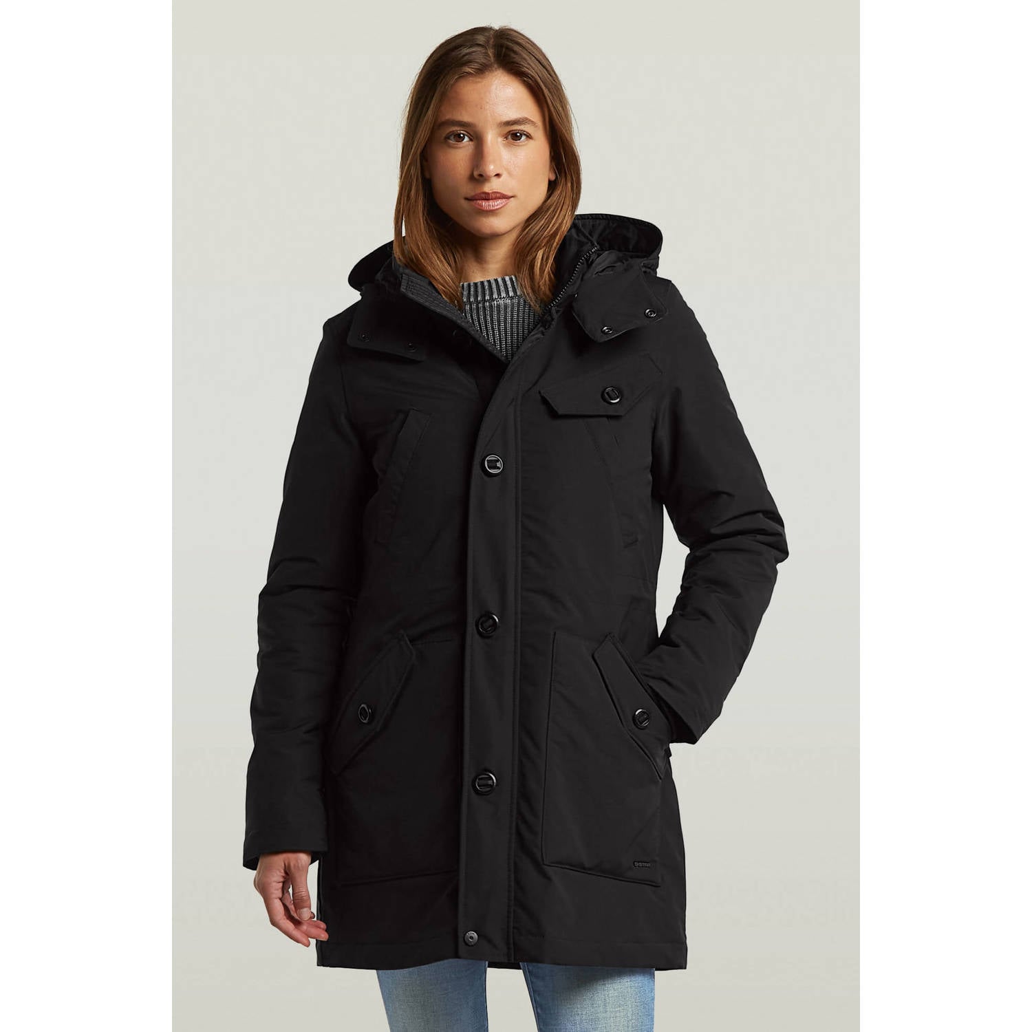 G-STAR winterjas zwart