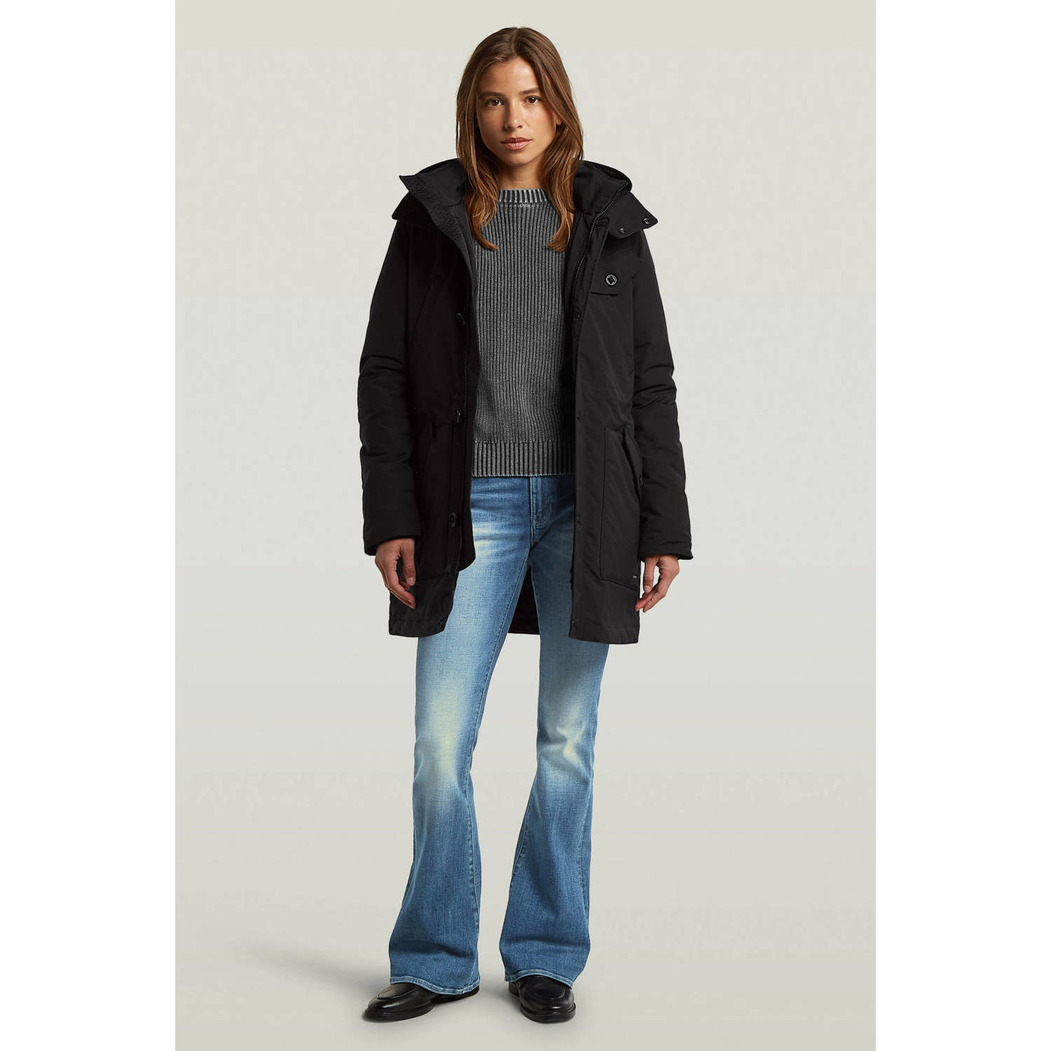 G-STAR winterjas zwart