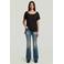 G-STAR 3301 regular fit flared jeans - mediumblauw