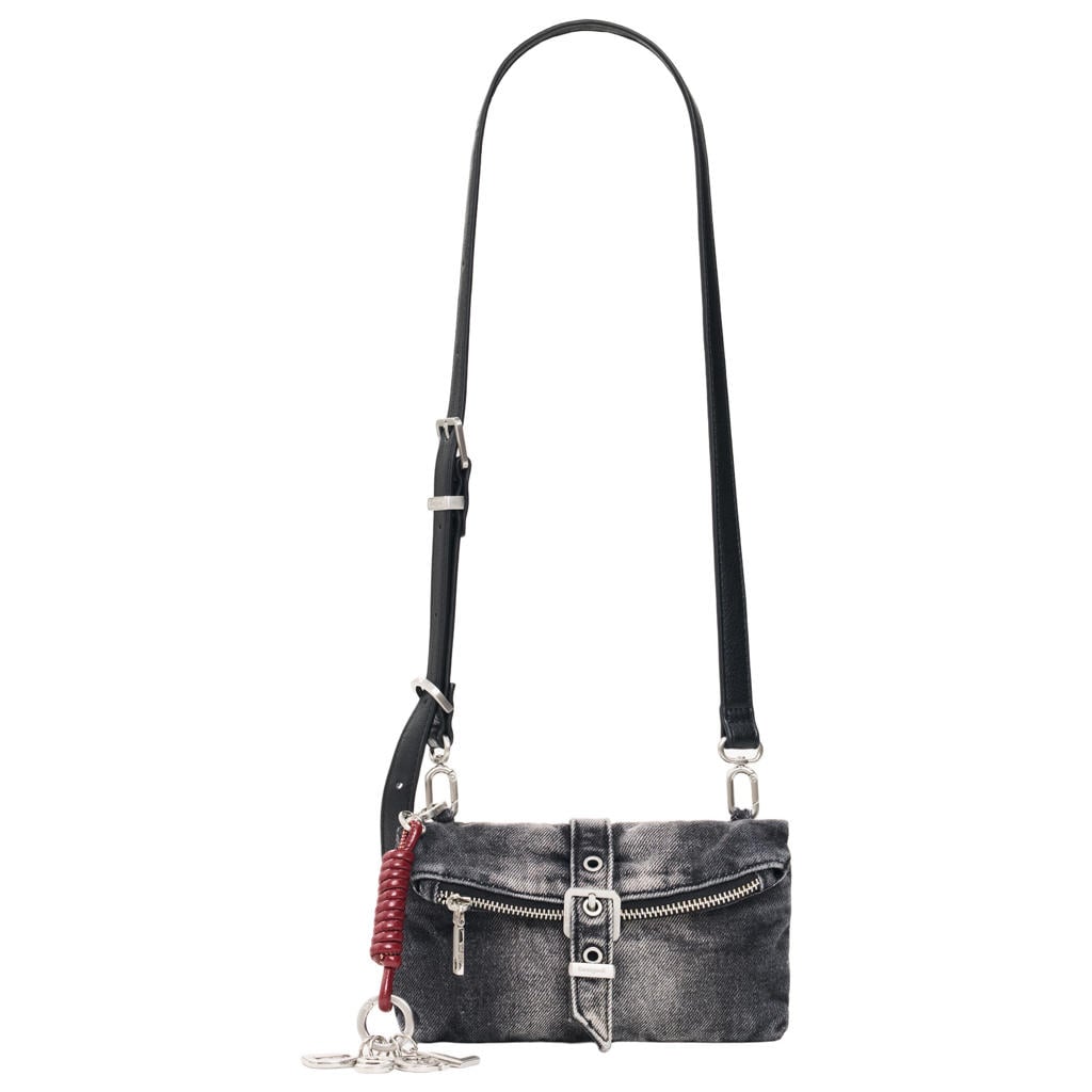Desigual denim telefoontasje grijs