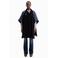 Desigual poncho - zwart/blauw