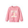 Wheat sweater met print - roze
