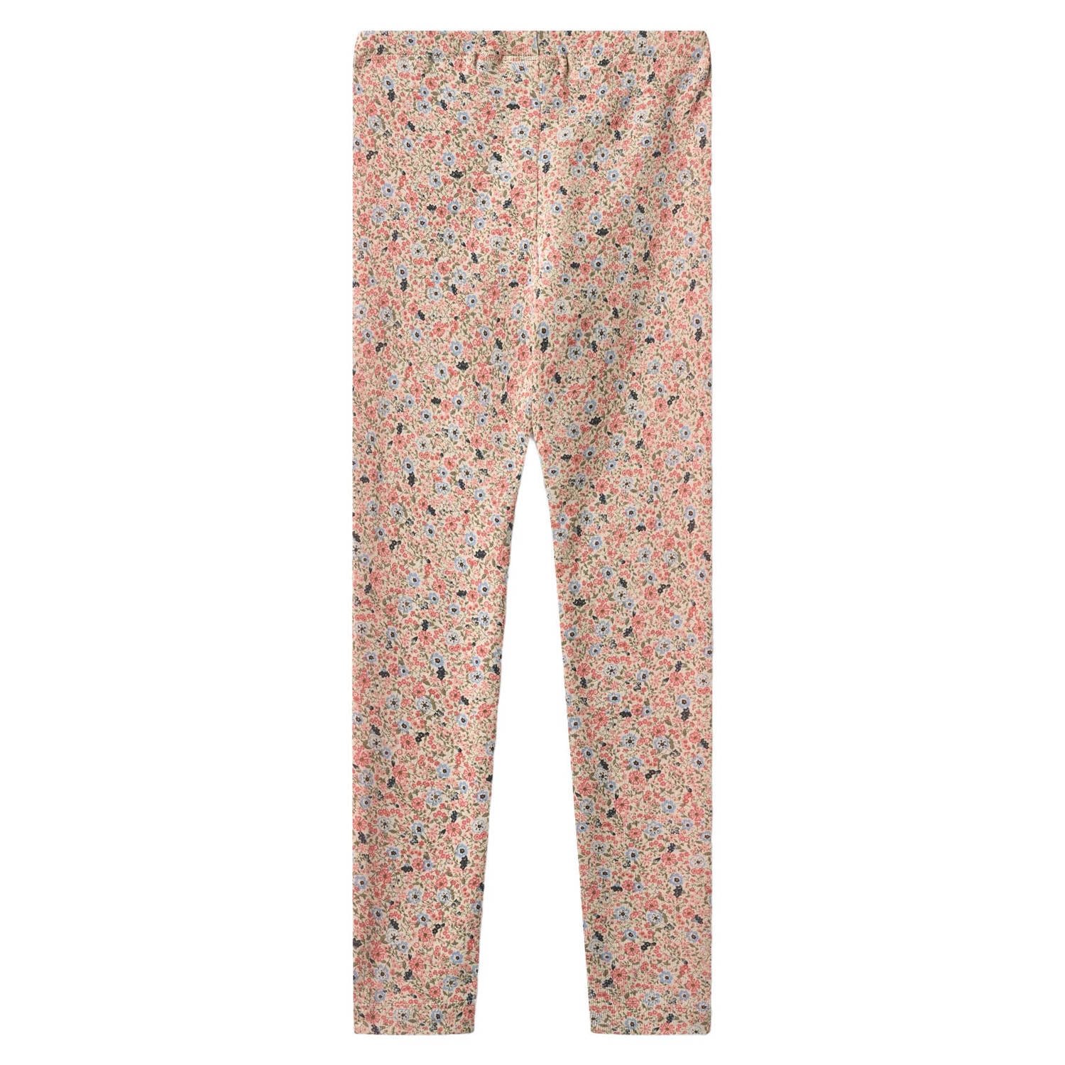 Wheat slim fit gebloemde legging roze lichtblauw